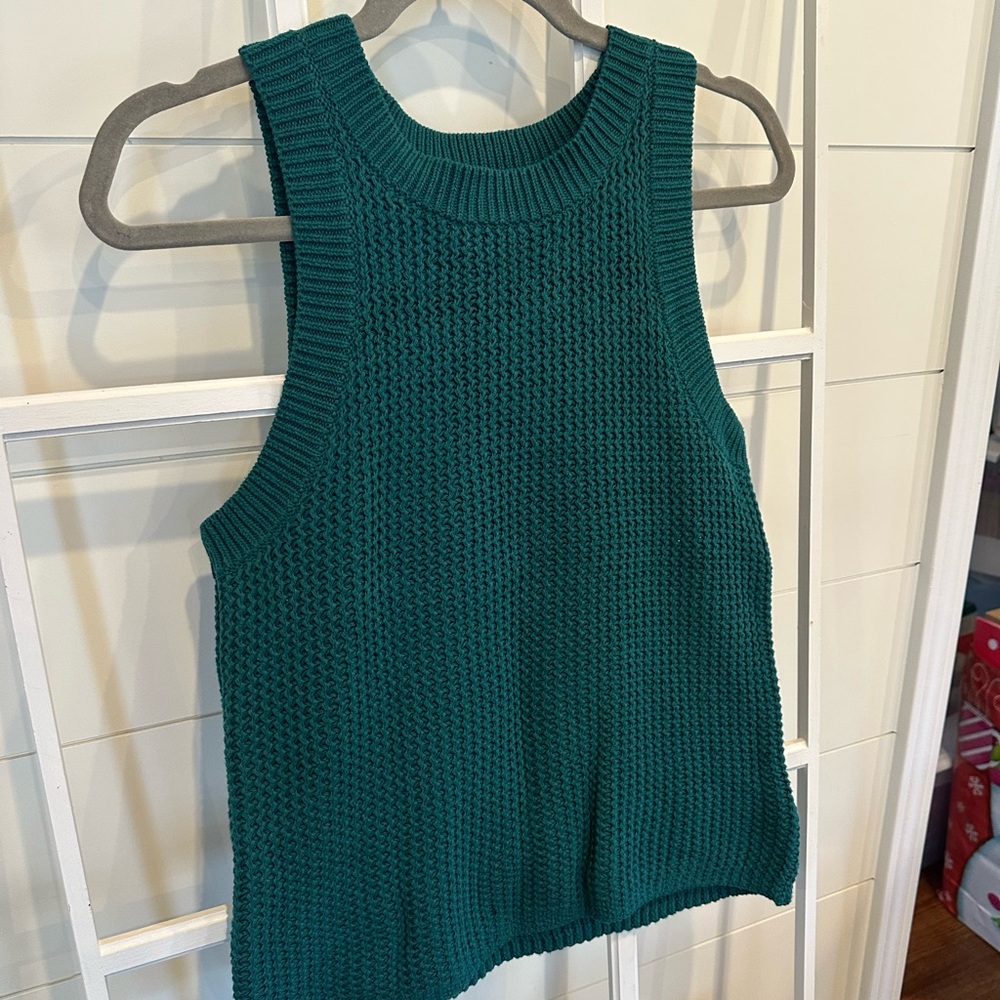 Anthropologie knit sweater tank top